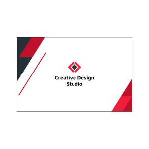 1. Vorderseite-Beispiel einer Visitenkarte im Format 85x55 mm auf Holzschliffkarton. Weyhe Werbung